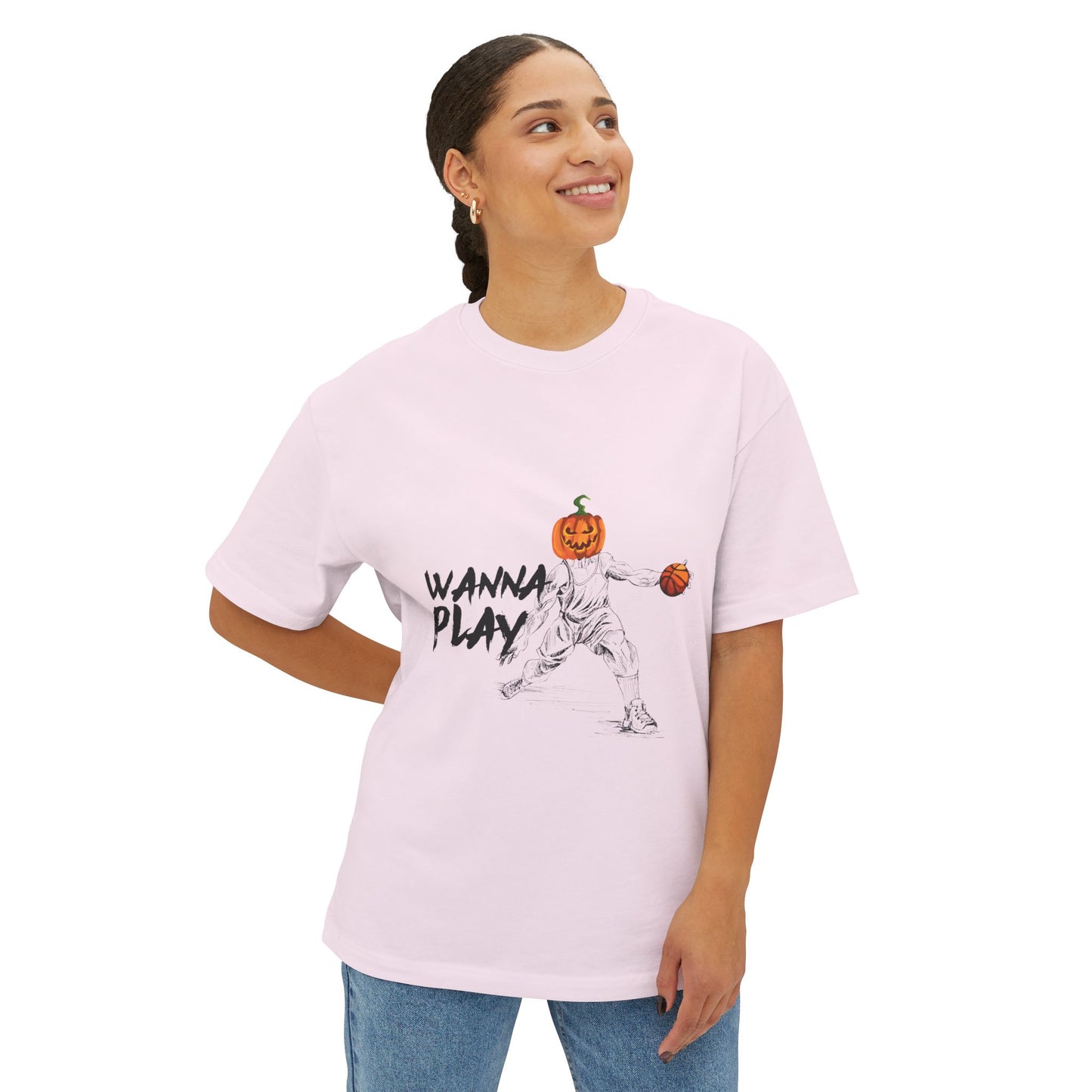 Haunted Hoops City – Halloween Basketball Tee