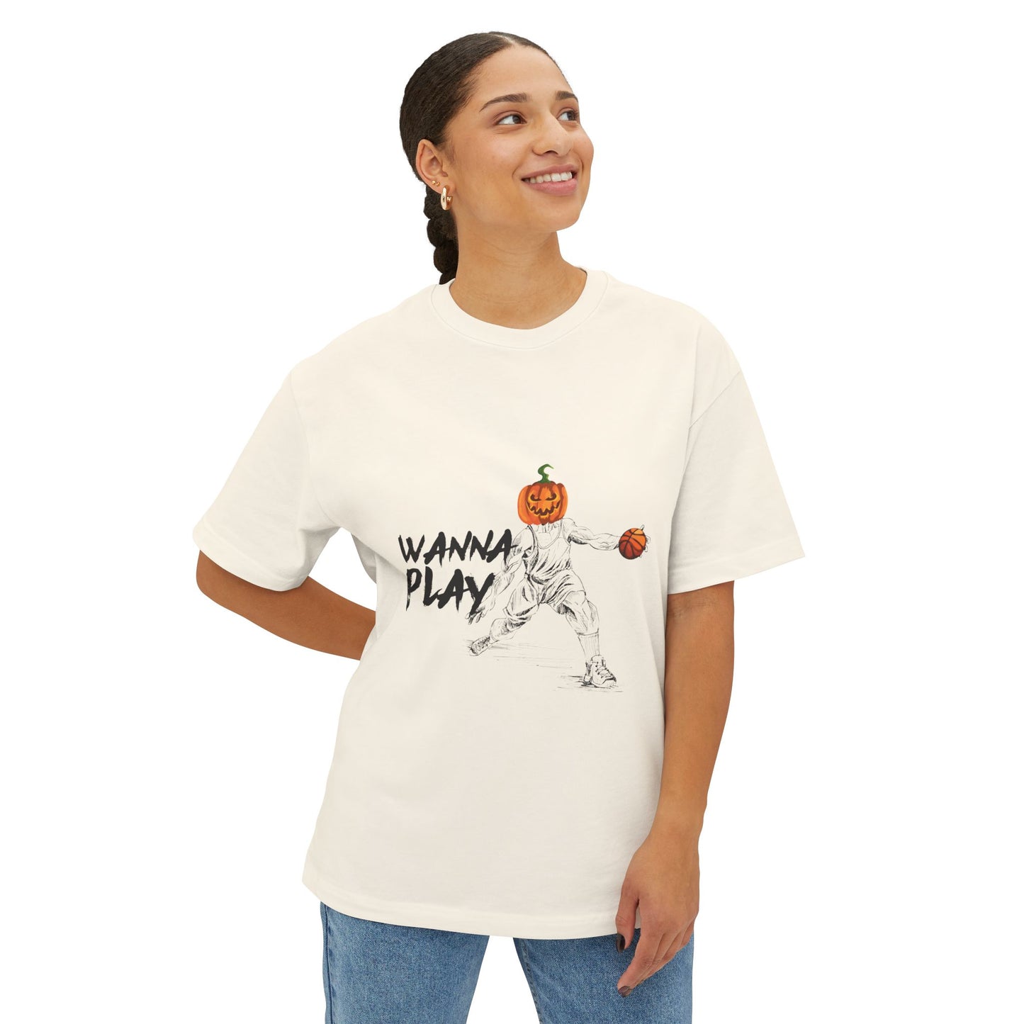 Haunted Hoops City – Halloween Basketball Tee